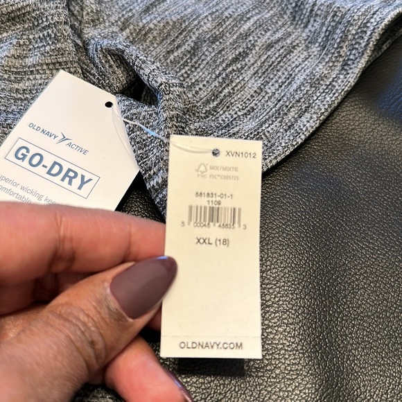 Brand New Old Navy Active Gray Shirts - Picture 4 of 4
